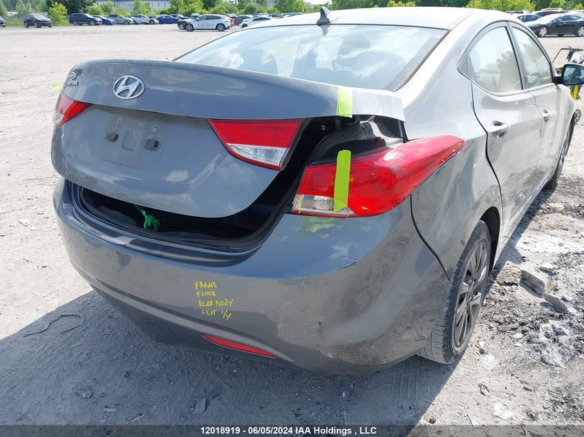 2013 Hyundai Elantra Gls/Limited VIN: 5NPDH4AEXDH341619 Lot: 12018919