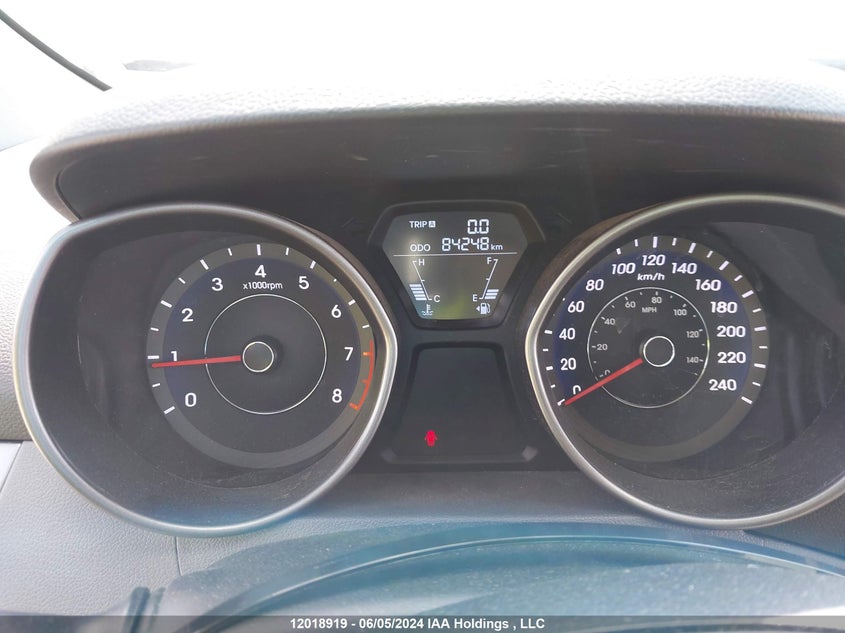 2013 Hyundai Elantra Gls/Limited VIN: 5NPDH4AEXDH341619 Lot: 12018919