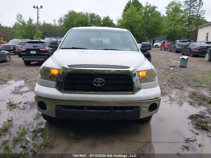 2008 Toyota Tundra Double Cab/Double Cab Sr5 VIN: 5TFRU54148X011405 Lot: 12018921