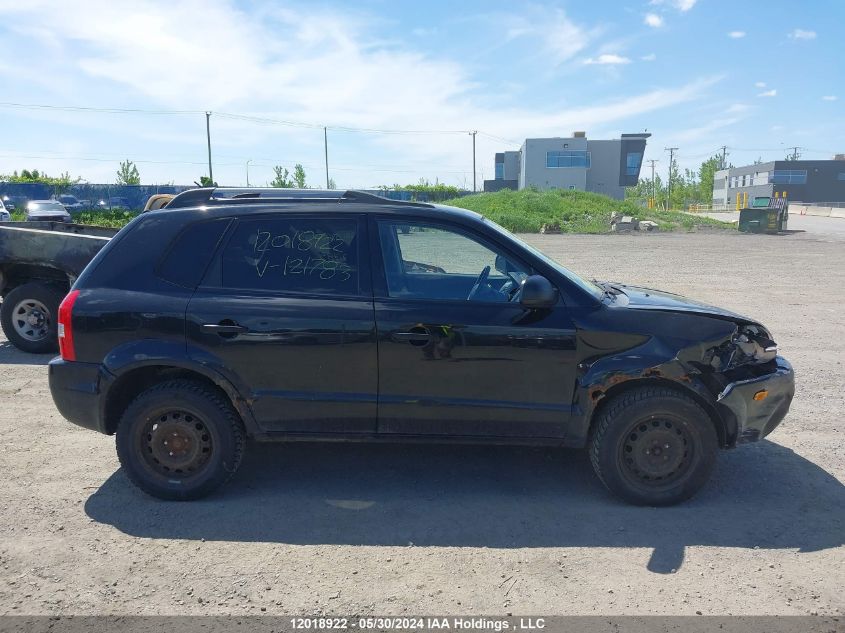 2009 Hyundai Tucson Gls VIN: KM8JM12B59U121783 Lot: 12018922