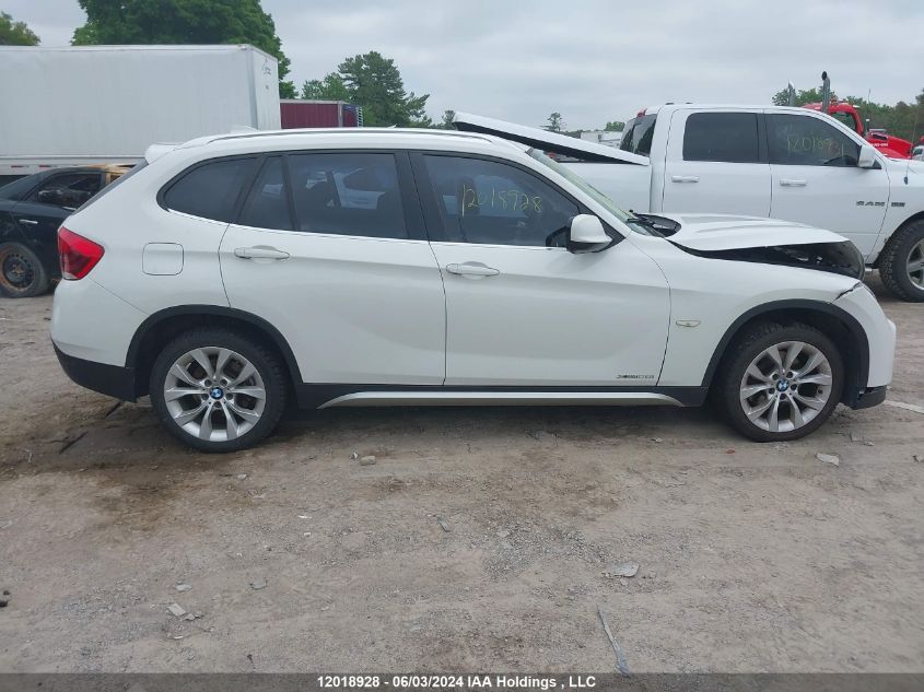 2012 BMW X1 VIN: WBAVL1C59CVR81055 Lot: 12018928