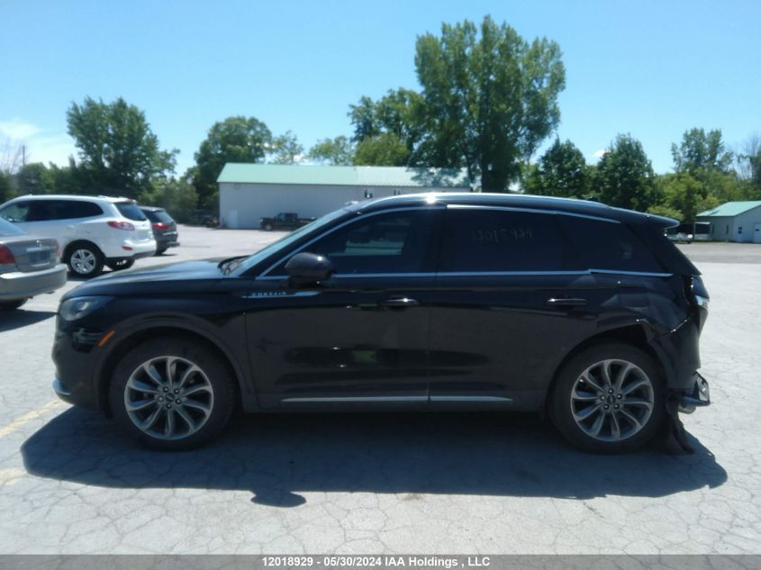 2022 Lincoln Corsair Standard VIN: 5LMCJ1D98NUL33399 Lot: 12018929