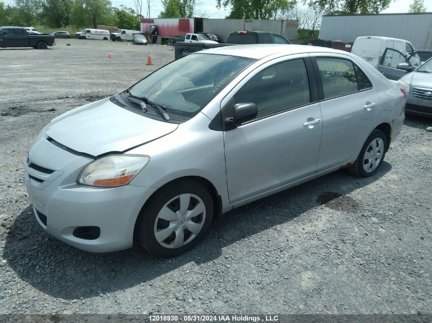 2008 Toyota Yaris VIN: JTDBT923281280134 Lot: 12018930