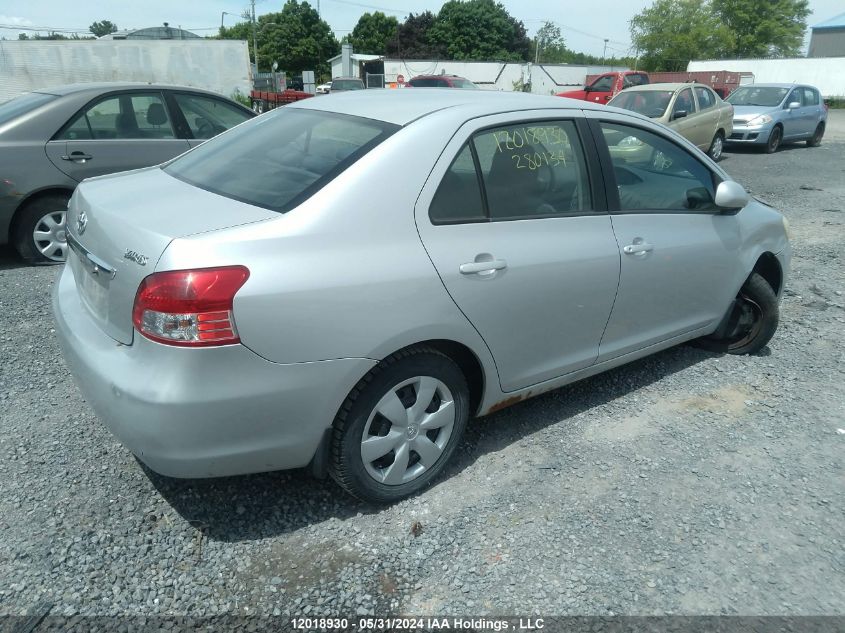 2008 Toyota Yaris VIN: JTDBT923281280134 Lot: 12018930