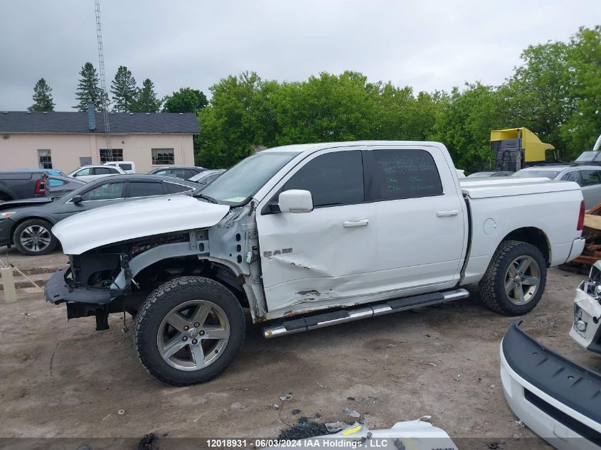 2010 Dodge Ram 1500 VIN: 1D7RV1CT8AS169652 Lot: 12018931