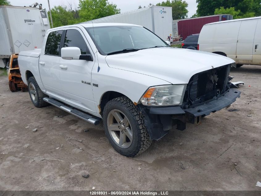 2010 Dodge Ram 1500 VIN: 1D7RV1CT8AS169652 Lot: 12018931