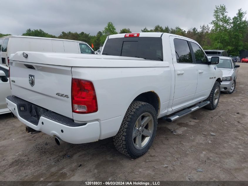 2010 Dodge Ram 1500 VIN: 1D7RV1CT8AS169652 Lot: 12018931