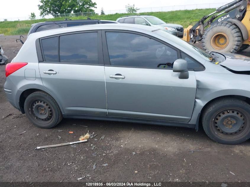 2007 Nissan Versa S/Sl VIN: 3N1BC13E47L372356 Lot: 12018935