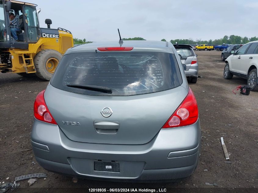 2007 Nissan Versa S/Sl VIN: 3N1BC13E47L372356 Lot: 12018935