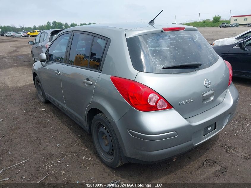 2007 Nissan Versa S/Sl VIN: 3N1BC13E47L372356 Lot: 12018935