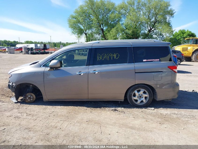 2013 Nissan Quest VIN: JN8AE2KP2D9066762 Lot: 12018940