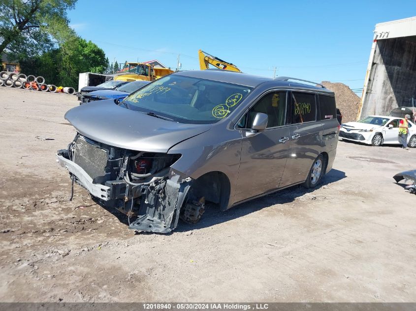 2013 Nissan Quest VIN: JN8AE2KP2D9066762 Lot: 12018940