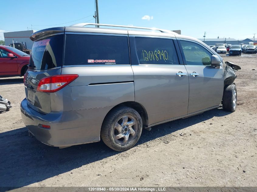 2013 Nissan Quest VIN: JN8AE2KP2D9066762 Lot: 12018940