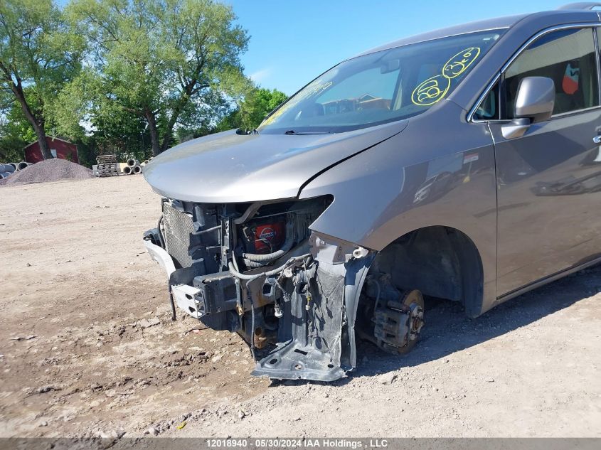 2013 Nissan Quest VIN: JN8AE2KP2D9066762 Lot: 12018940