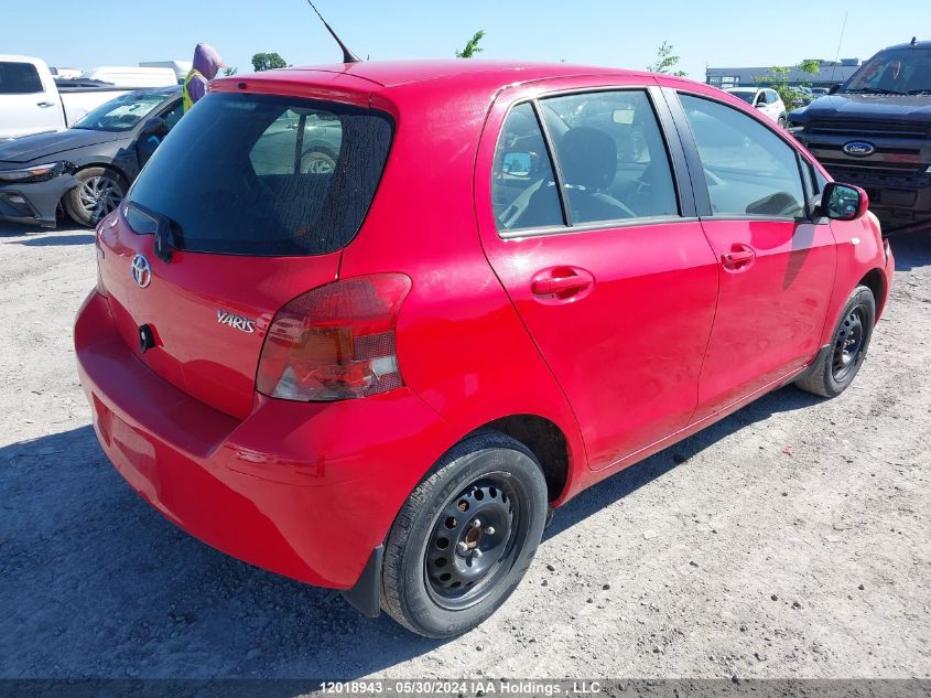 2010 Toyota Yaris Le/Rs VIN: JTDKT4K32A5302800 Lot: 12018943