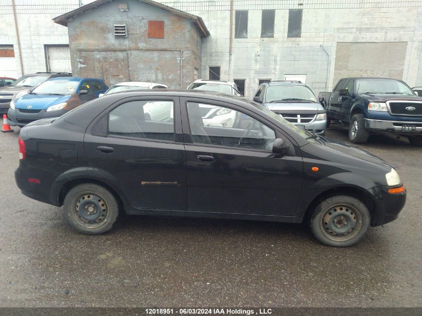 2004 Chevrolet Aveo Ls VIN: KL1TJ52694B130014 Lot: 12018951