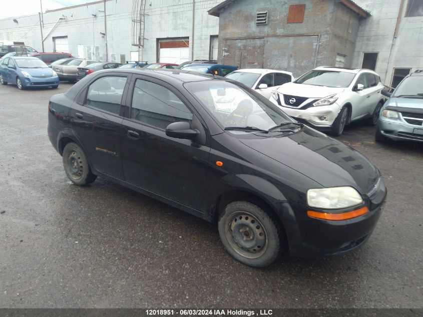 2004 Chevrolet Aveo Ls VIN: KL1TJ52694B130014 Lot: 12018951