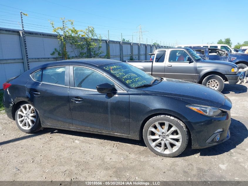 2016 Mazda Mazda3 VIN: JM1BM1W30G1279703 Lot: 12018956