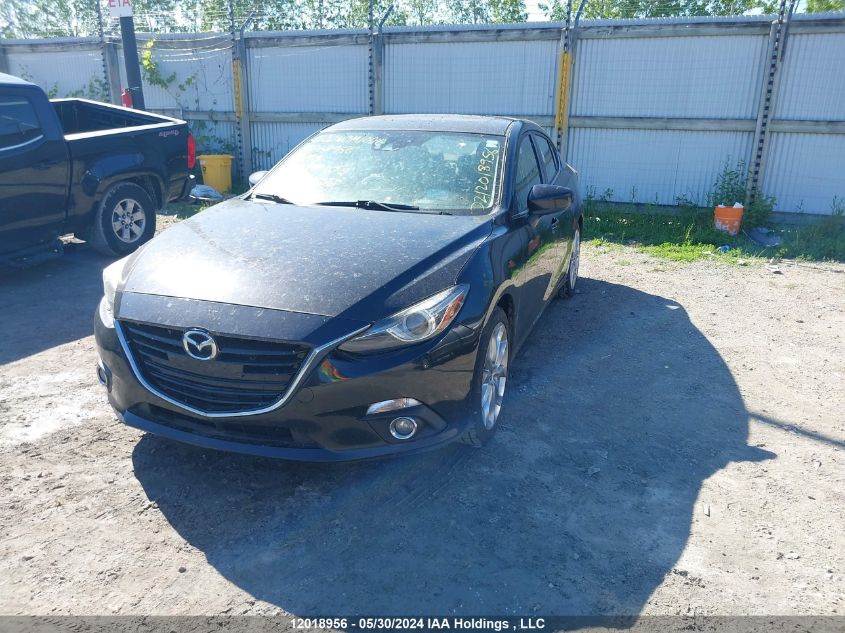 2016 Mazda Mazda3 VIN: JM1BM1W30G1279703 Lot: 12018956