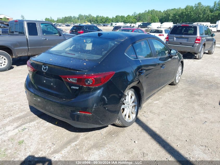 2016 Mazda Mazda3 VIN: JM1BM1W30G1279703 Lot: 12018956