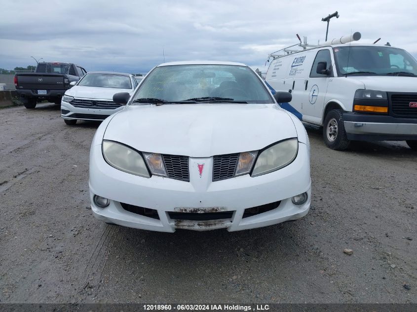 2005 Pontiac Sunfire Sl/Slx VIN: 3G2JB52F05S221499 Lot: 12018960