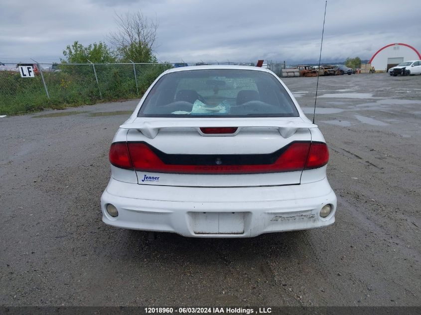 2005 Pontiac Sunfire Sl/Slx VIN: 3G2JB52F05S221499 Lot: 12018960