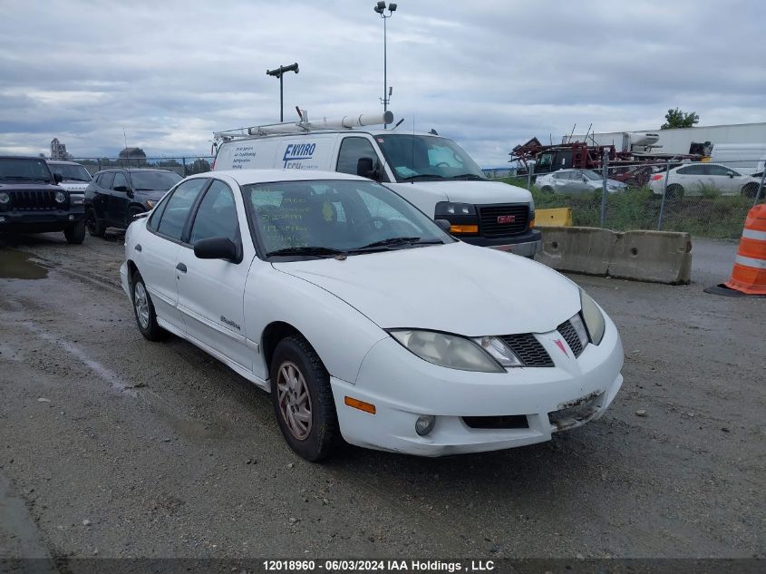 2005 Pontiac Sunfire Sl/Slx VIN: 3G2JB52F05S221499 Lot: 12018960