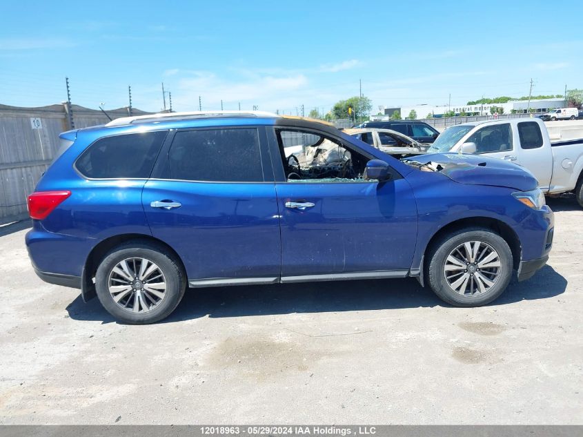 2017 Nissan Pathfinder S/Sv/Sl/Platinum VIN: 5N1DR2MM0HC615525 Lot: 12018963