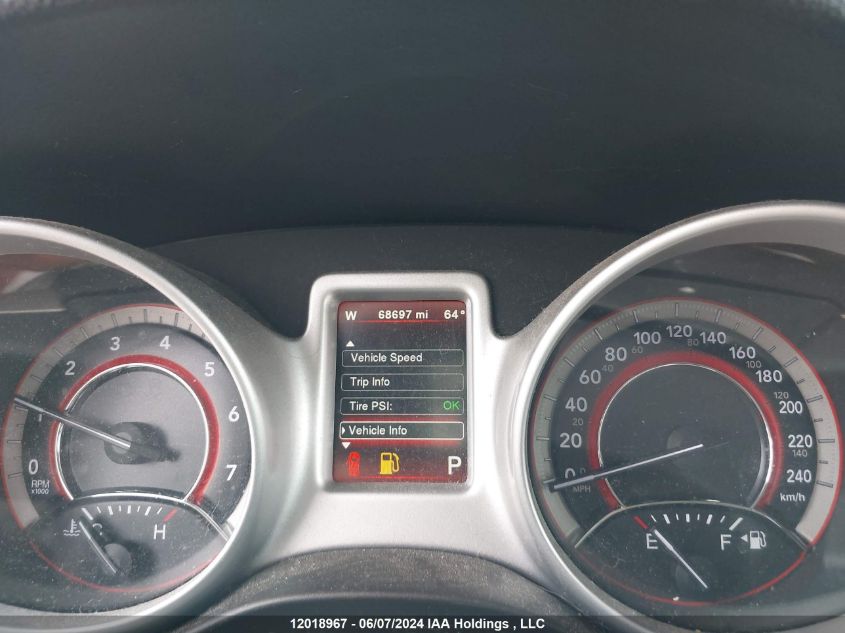 2017 Dodge Journey Gt VIN: 3C4PDDFGXHT513298 Lot: 12018967