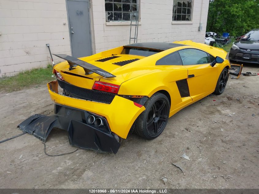 2012 Lamborghini Gallardo VIN: ZHWGC5BZ4CLA12244 Lot: 12018968