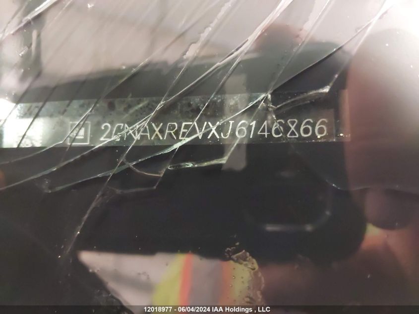 2018 Chevrolet Equinox VIN: 2GNAXREVXJ6146866 Lot: 12018977