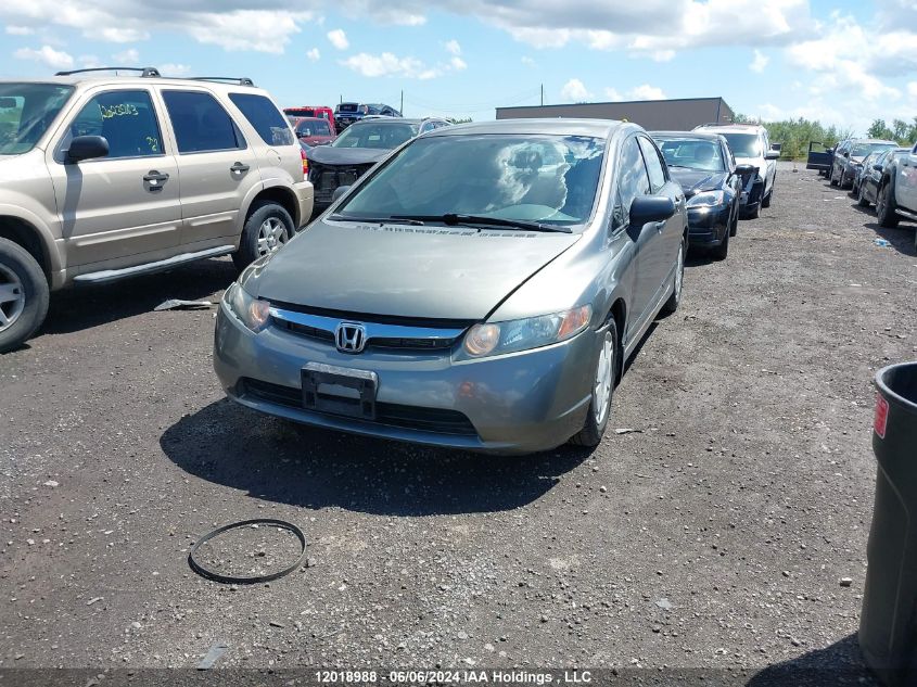 2008 Honda Civic Sdn VIN: 2HGFA16458H015402 Lot: 12018988