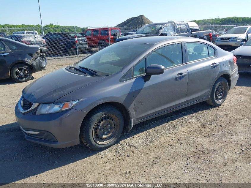 2015 Honda Civic Sedan VIN: 2HGFB2E42FH058273 Lot: 12018990