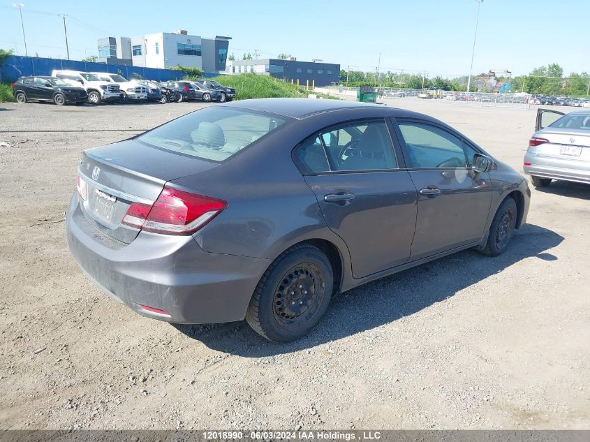 2015 Honda Civic Sedan VIN: 2HGFB2E42FH058273 Lot: 12018990