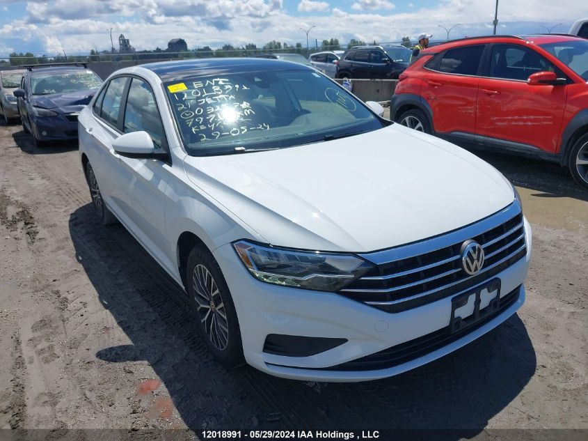 2021 Volkswagen Jetta VIN: 3VWE57BU5MM032572 Lot: 12018991