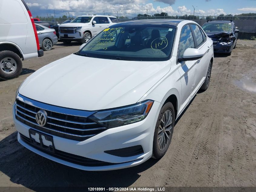 2021 Volkswagen Jetta VIN: 3VWE57BU5MM032572 Lot: 12018991