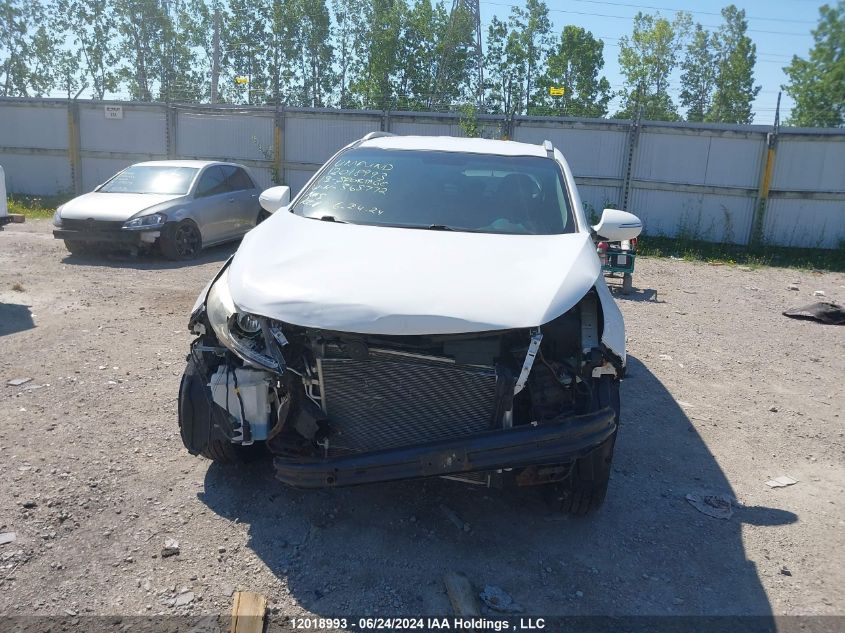 2013 Kia Sportage Ex VIN: KNDPCCA26D7365772 Lot: 12018993