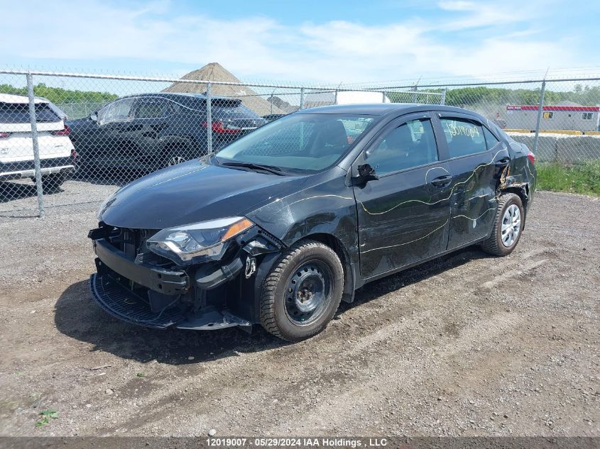 2016 Toyota Corolla Ce/Le/S VIN: 2T1BURHEXGC744674 Lot: 12019007