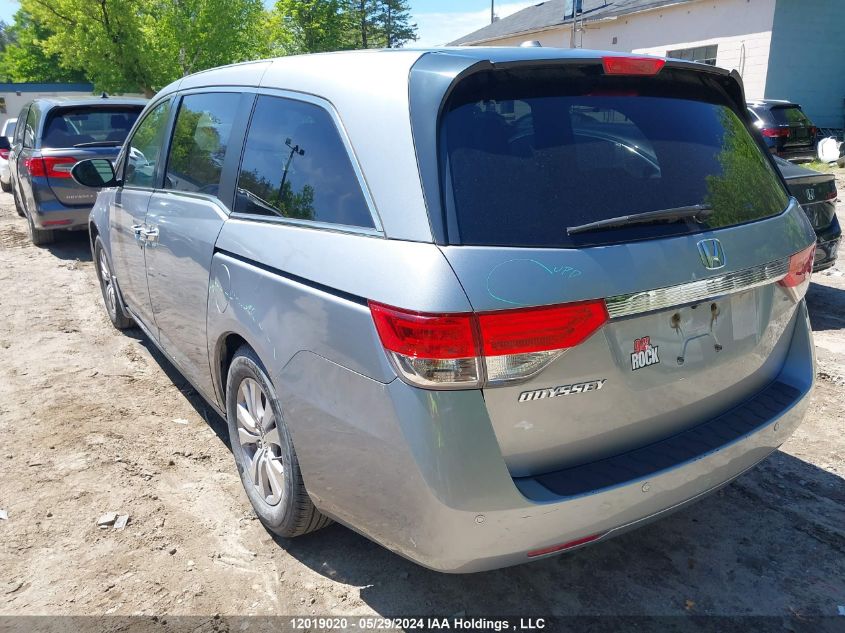 2016 Honda Odyssey VIN: 5FNRL5H66GB507940 Lot: 12019020