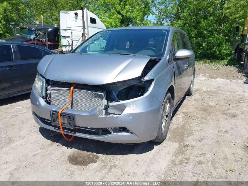 2016 Honda Odyssey VIN: 5FNRL5H66GB507940 Lot: 12019020