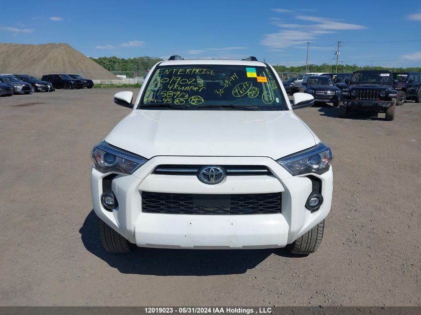 2023 Toyota 4Runner Se/Sr5/Sr5 Premium/Limited/Trd Sport/Trd Off Road/Trd Off Road Prem/Trd Pro VIN: JTENU5JR0P6158913 Lot: 12019023