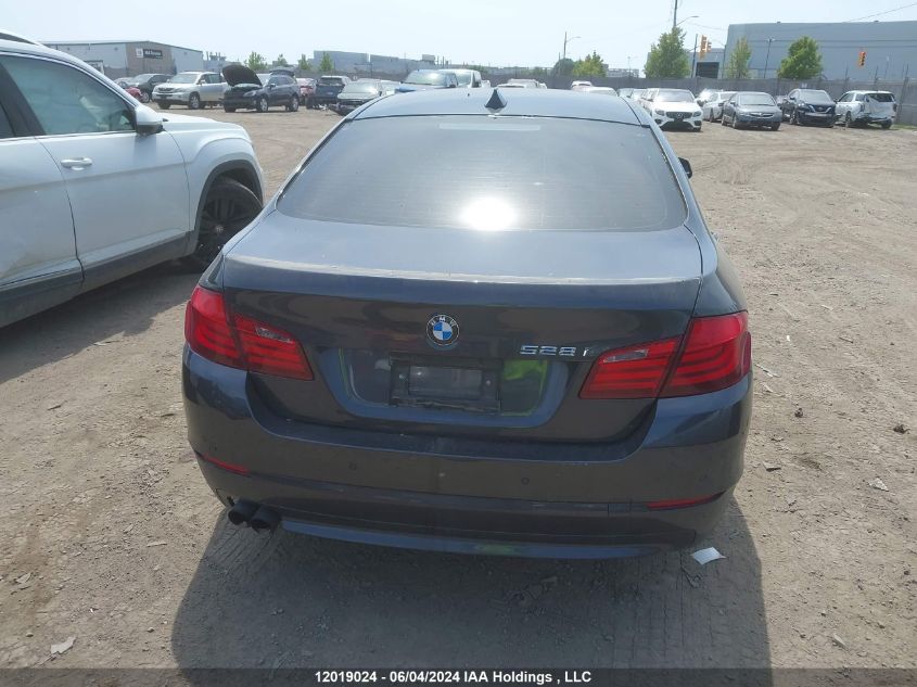 2012 BMW 528 Xi VIN: WBAXH5C52CDW02954 Lot: 12019024