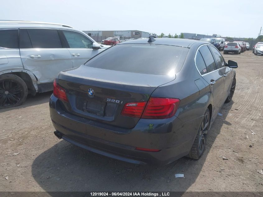 2012 BMW 528 Xi VIN: WBAXH5C52CDW02954 Lot: 12019024