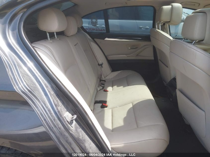 2012 BMW 528 Xi VIN: WBAXH5C52CDW02954 Lot: 12019024