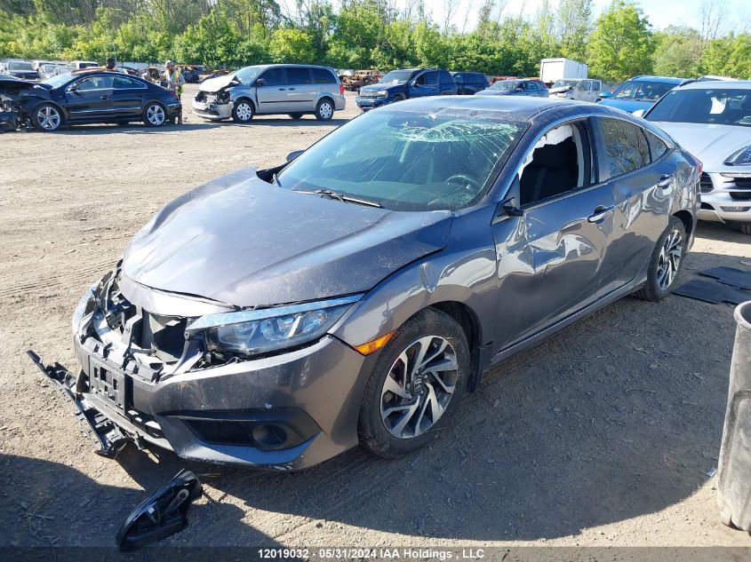 2018 Honda Civic Sedan VIN: 2HGFC2F63JH025899 Lot: 12019032