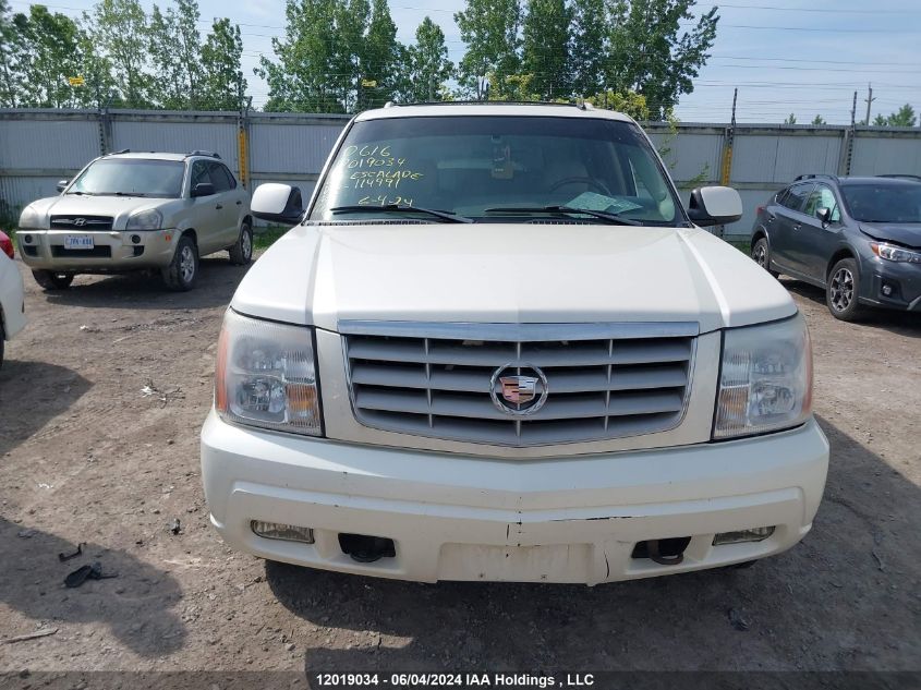 2006 Cadillac Escalade Luxury VIN: 1GYEK63N76R114991 Lot: 12019034