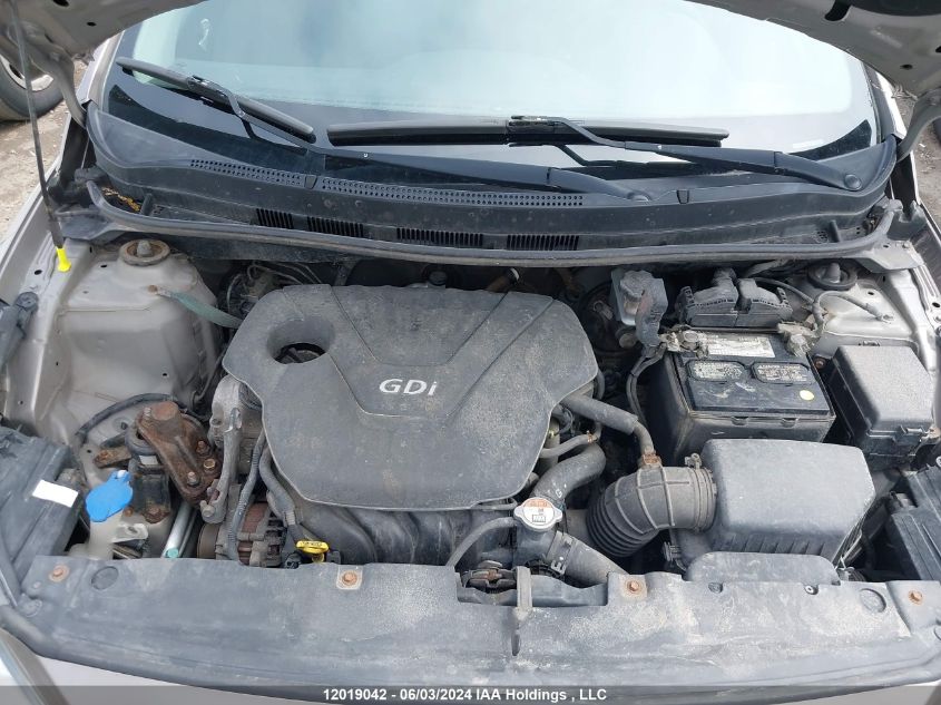 2013 Hyundai Accent Gls/Gs VIN: KMHCT5AE2DU094971 Lot: 12019042