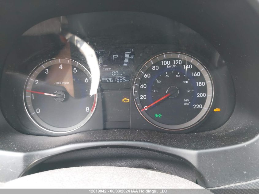 2013 Hyundai Accent Gls/Gs VIN: KMHCT5AE2DU094971 Lot: 12019042