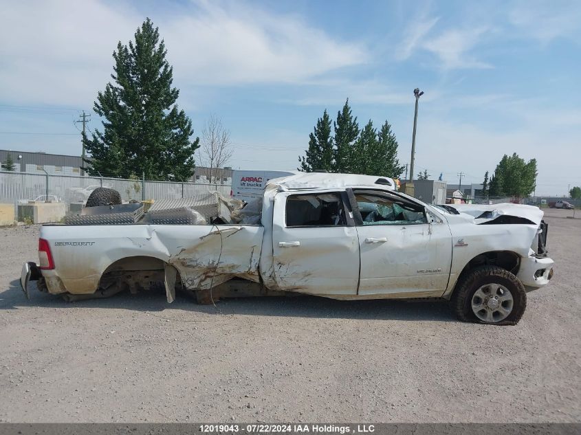2022 Ram 2500 Big Horn/Lone Star VIN: 3C6UR5JL0NG128827 Lot: 12019043