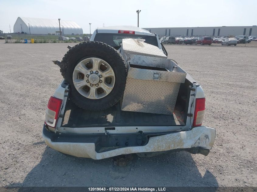 2022 Ram 2500 Big Horn/Lone Star VIN: 3C6UR5JL0NG128827 Lot: 12019043